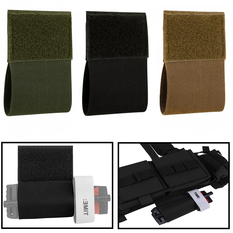 Appendix Carry Edc - 2pcs Elastic Tourniquet Holder with Hook