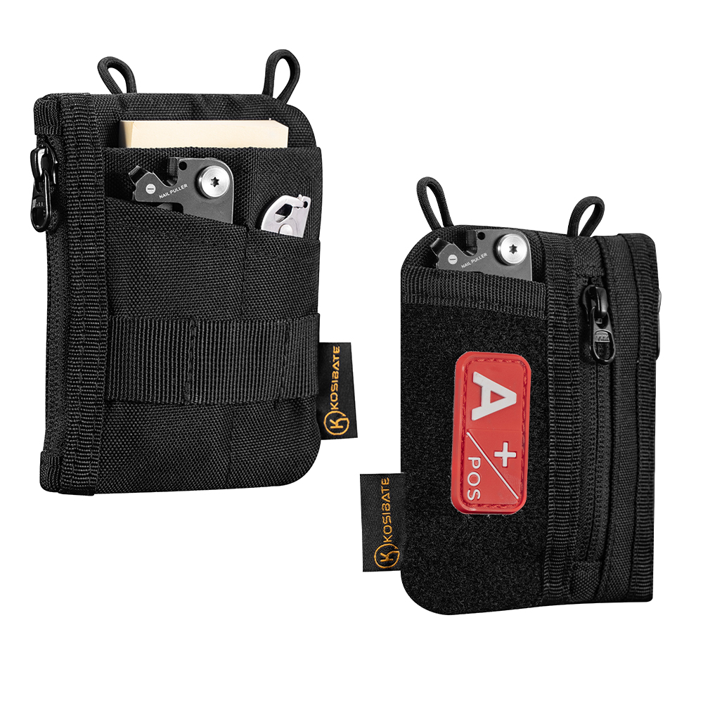 Edc Gear Every Day Carry - EDC Organizer Pouch with DIY Patches