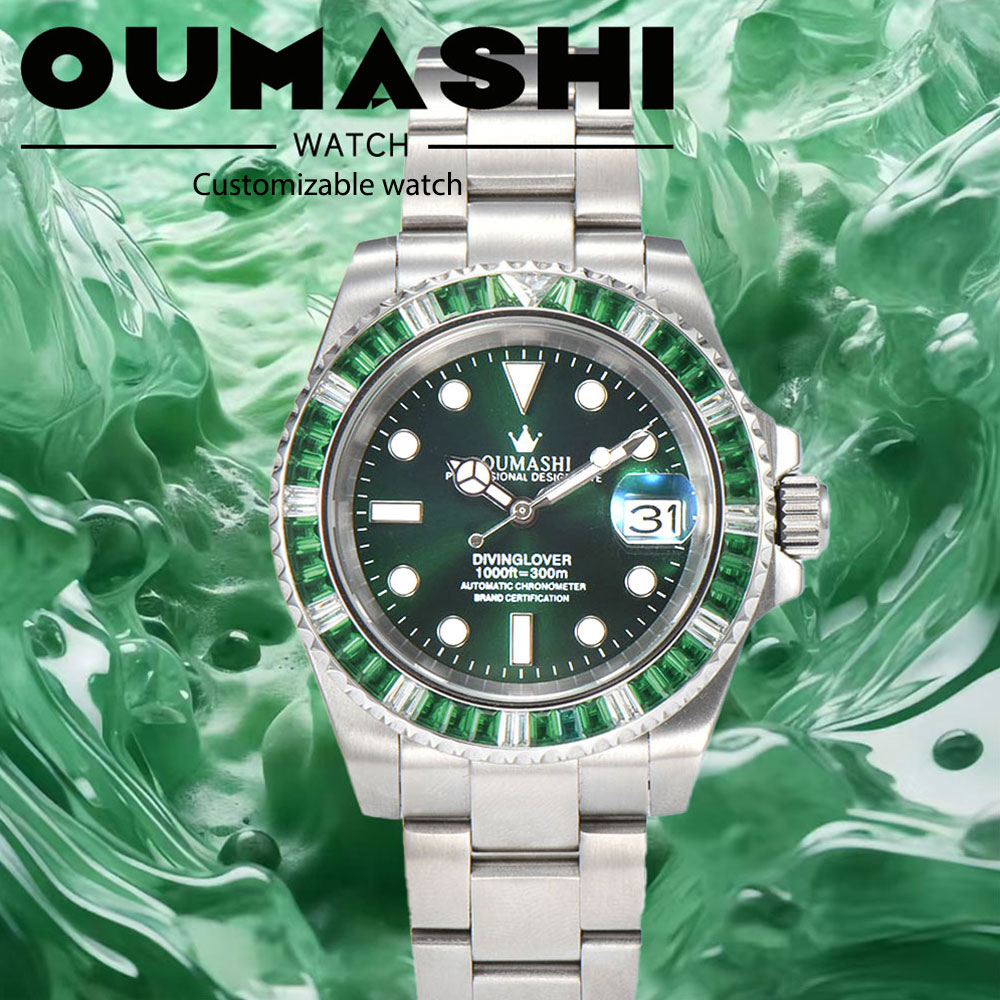 Watch Winder Compact - 40mm Luxury Diving Men's Watch NH35