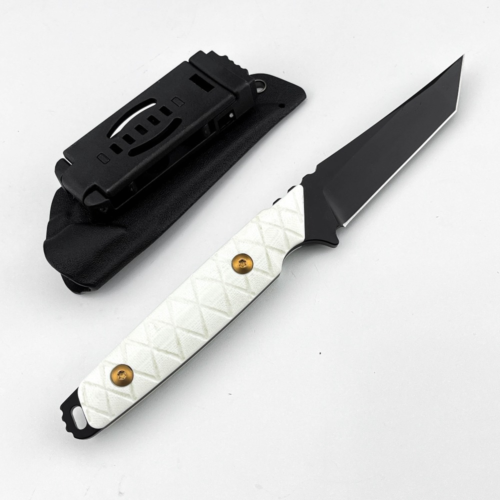 Edc Carry Fixed Blade - New Fixed Blade Knife White G10