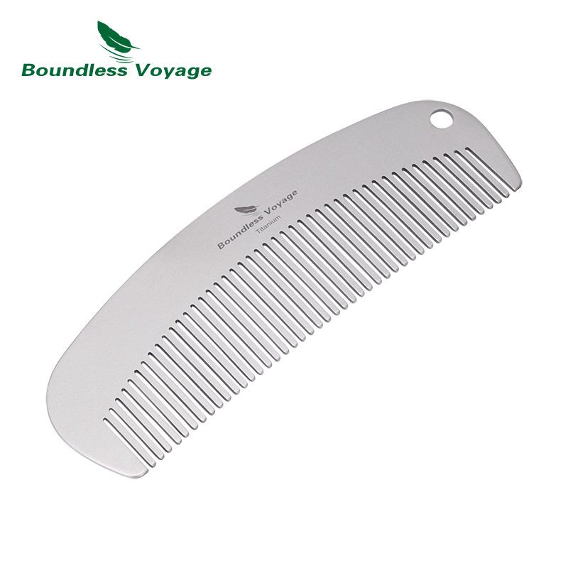 Comb Pocket Titanium - Boundless Voyage Titanium Hair & Beard