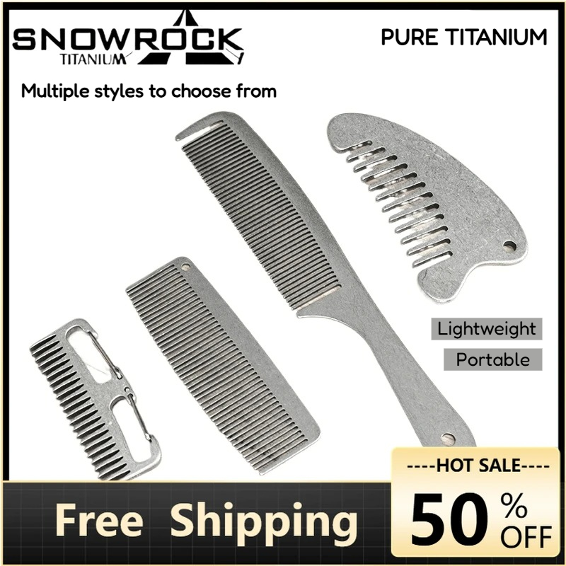 SNOWROCK Stone-Washed Titanium - Comb Pocket Titanium 评论和价格