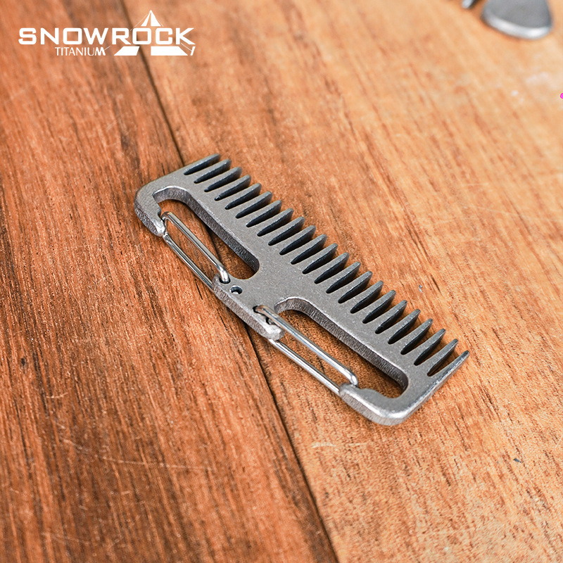 SNOWROCK Stone-Washed Titanium - Comb Pocket Titanium 评论和价格