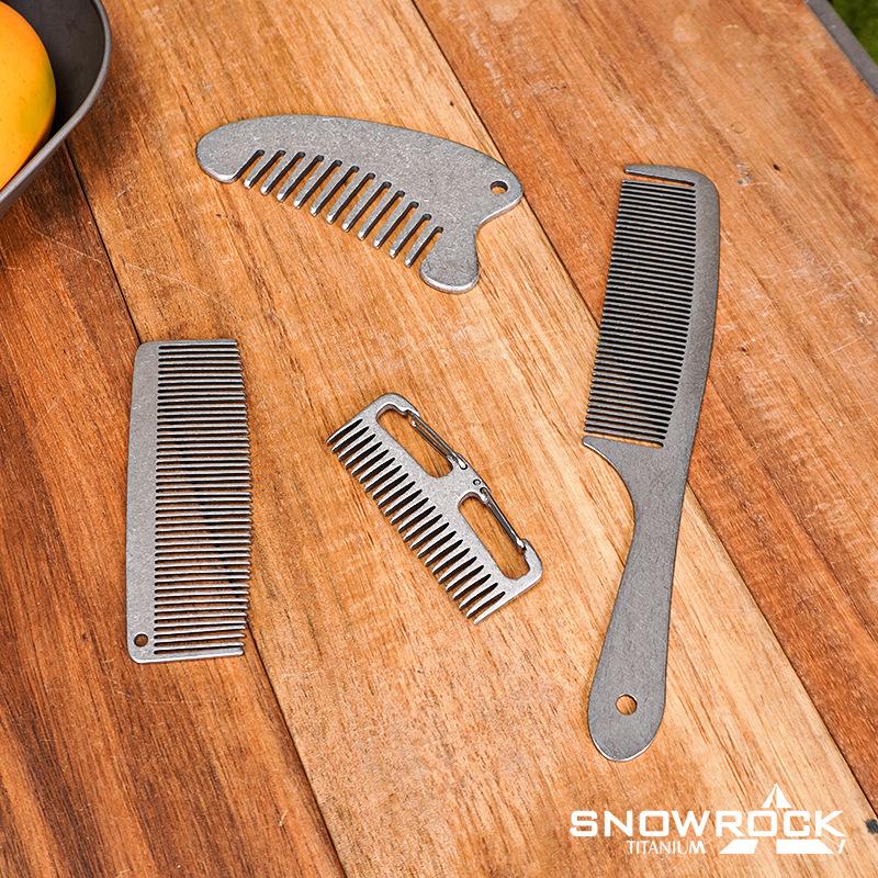 SNOWROCK Stone-Washed Titanium - Comb Pocket Titanium 评论和价格