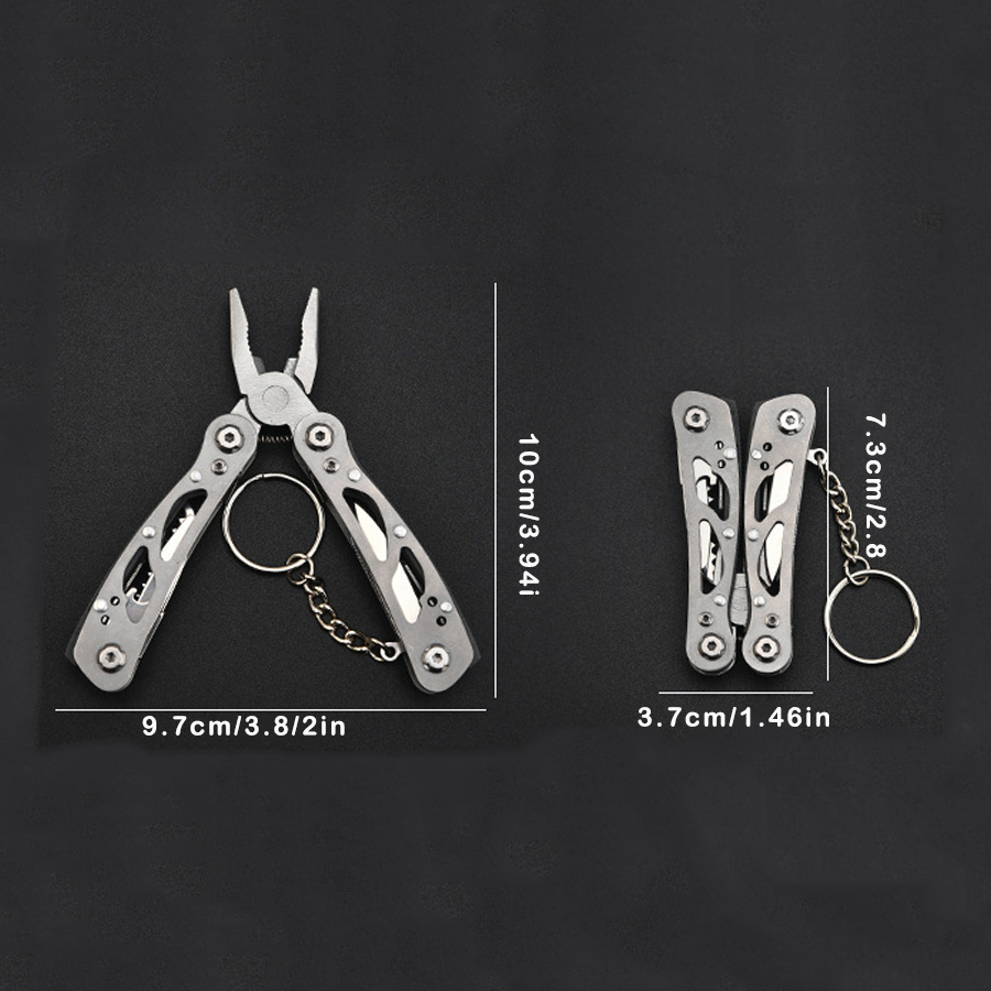 MuqiNush 12 In 1 Mini Keychain - Edc Carry Pliers 评论和价格