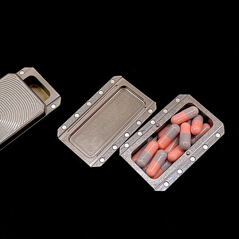 New TC4 Titanium Medicine Pill - Edc Pill Carry 评论和价格