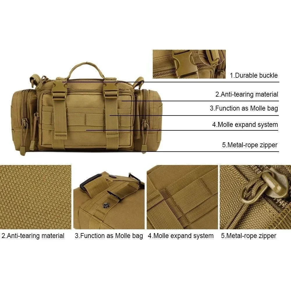 Duffel Waist Bag Molle Waterpr - Edc Carry Bag For Men 评论和价格