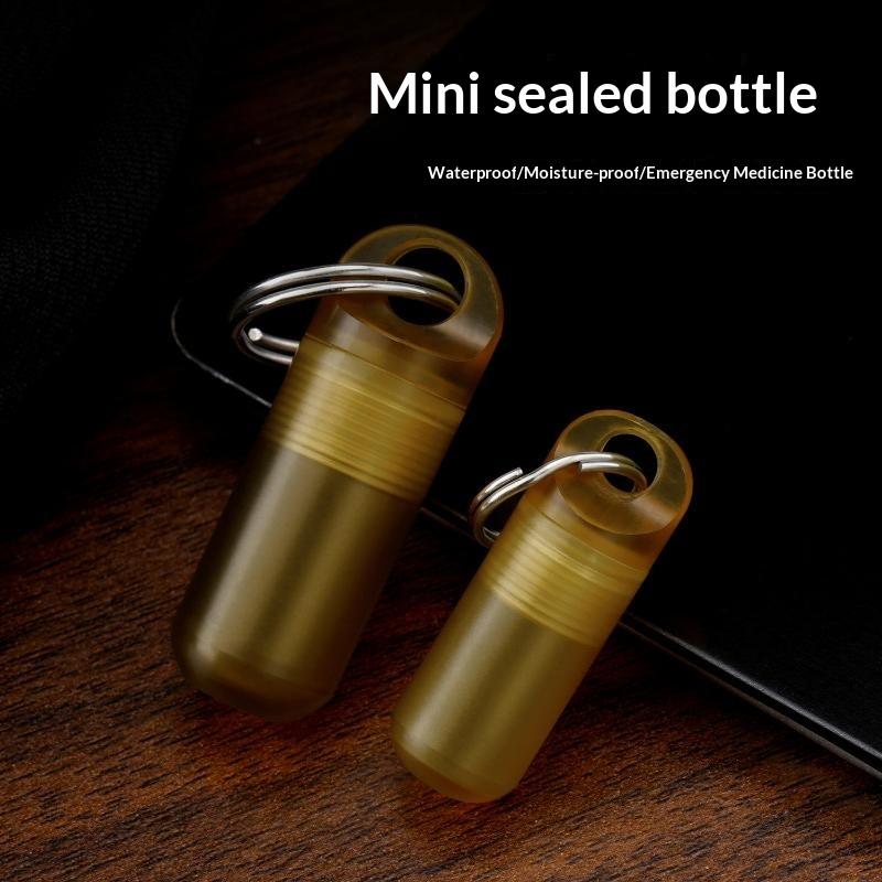 Small PEI Pill Bottle Multifun - Edc Pill Carry 评论和价格