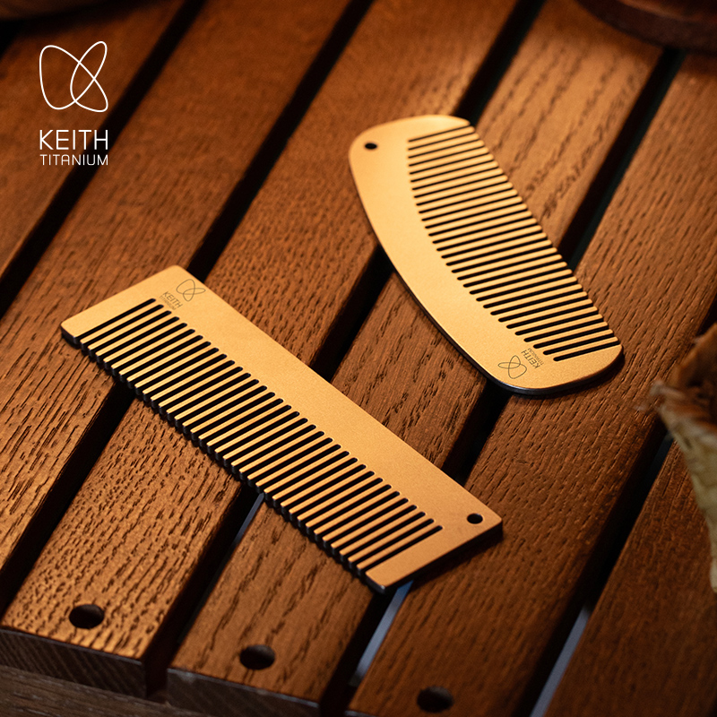 KEITH Titanium Purse Comb for  - Comb Pocket Titanium 评论和价格