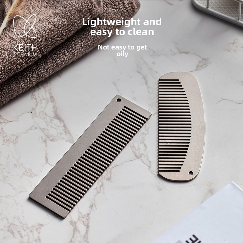 KEITH Titanium Purse Comb for  - Comb Pocket Titanium 评论和价格