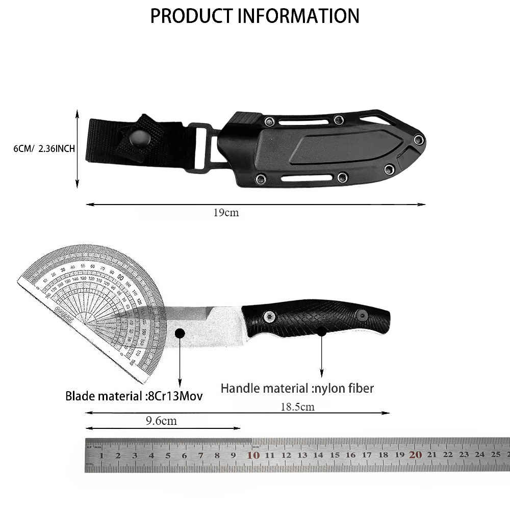 KS 1083 Black Small Straight K - Edc Carry Fixed Blade 评论和价格
