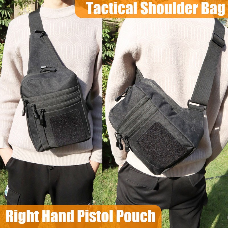New Tactical Chest Bag Pistol  - Edc Carry Bag For Men 评论和价格