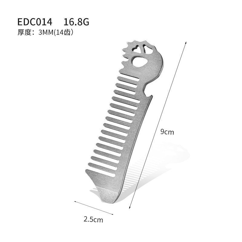 Titanium Alloy Men Oil Head St - Comb Pocket Titanium 评论和价格