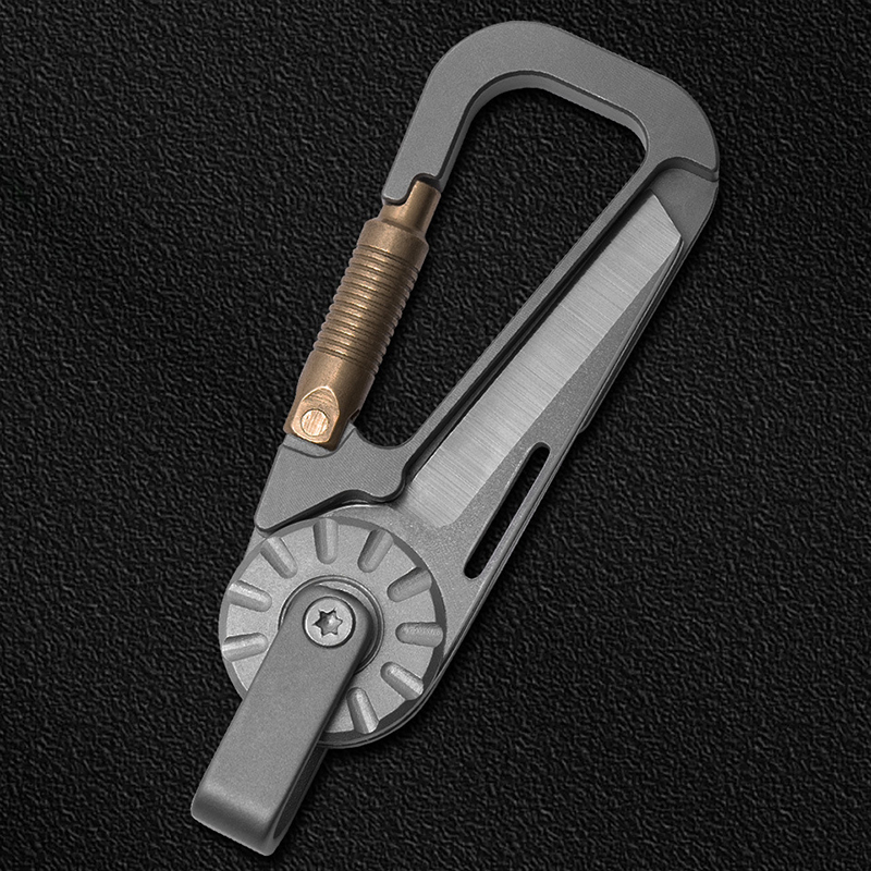 Titanium Alloy Car Keychain fo - Edc Car Carry 评论和价格
