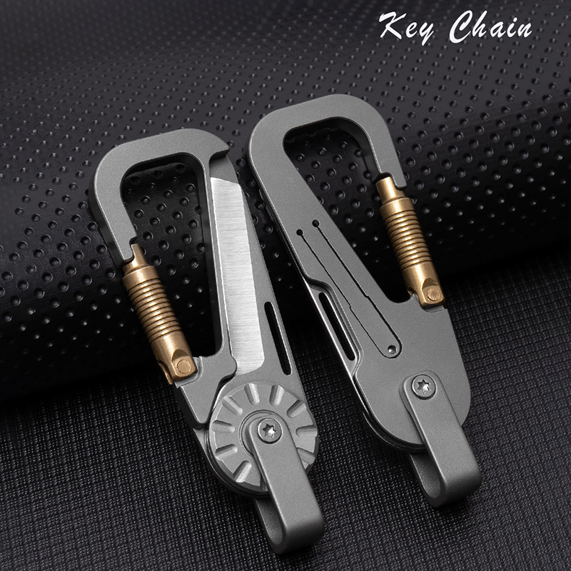 Titanium Alloy EDC Keychain Wi - Edc Car Carry 评论和价格