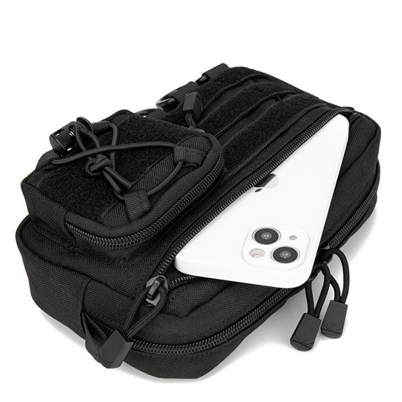 MOLLE Horizontal Tactical Admi - Edc Front Carry Bag 评论和价格