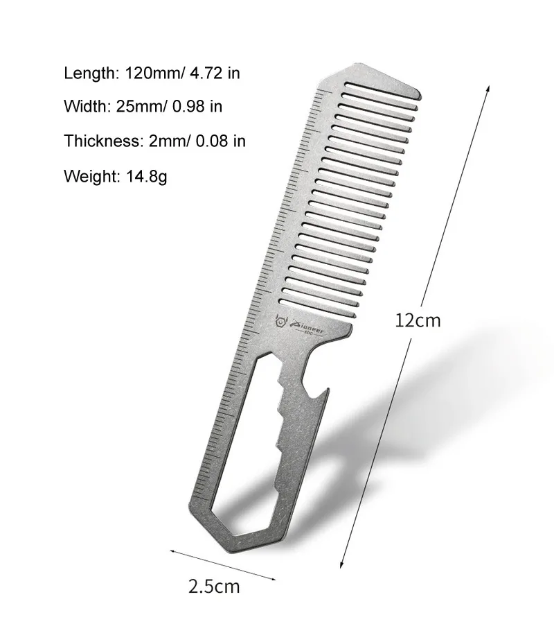 FEGVE Titanium Anti Static Com - Comb Pocket Titanium 评论和价格