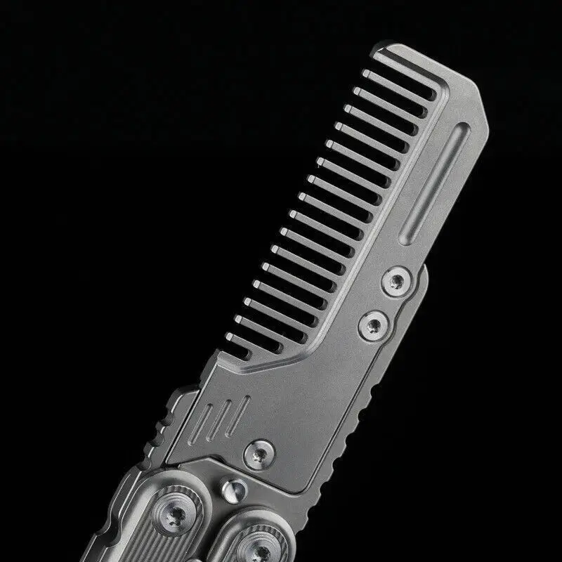 FEGVE EDC Titanium Alloy Comb  - Comb Pocket Titanium 评论和价格