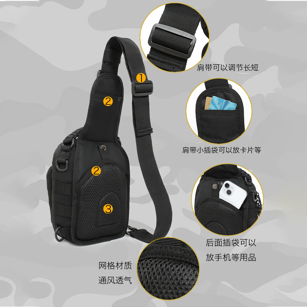 Tactical Sling Bag Pouch Multi - Edc Concealed Carry Sling Bag 评论和价格