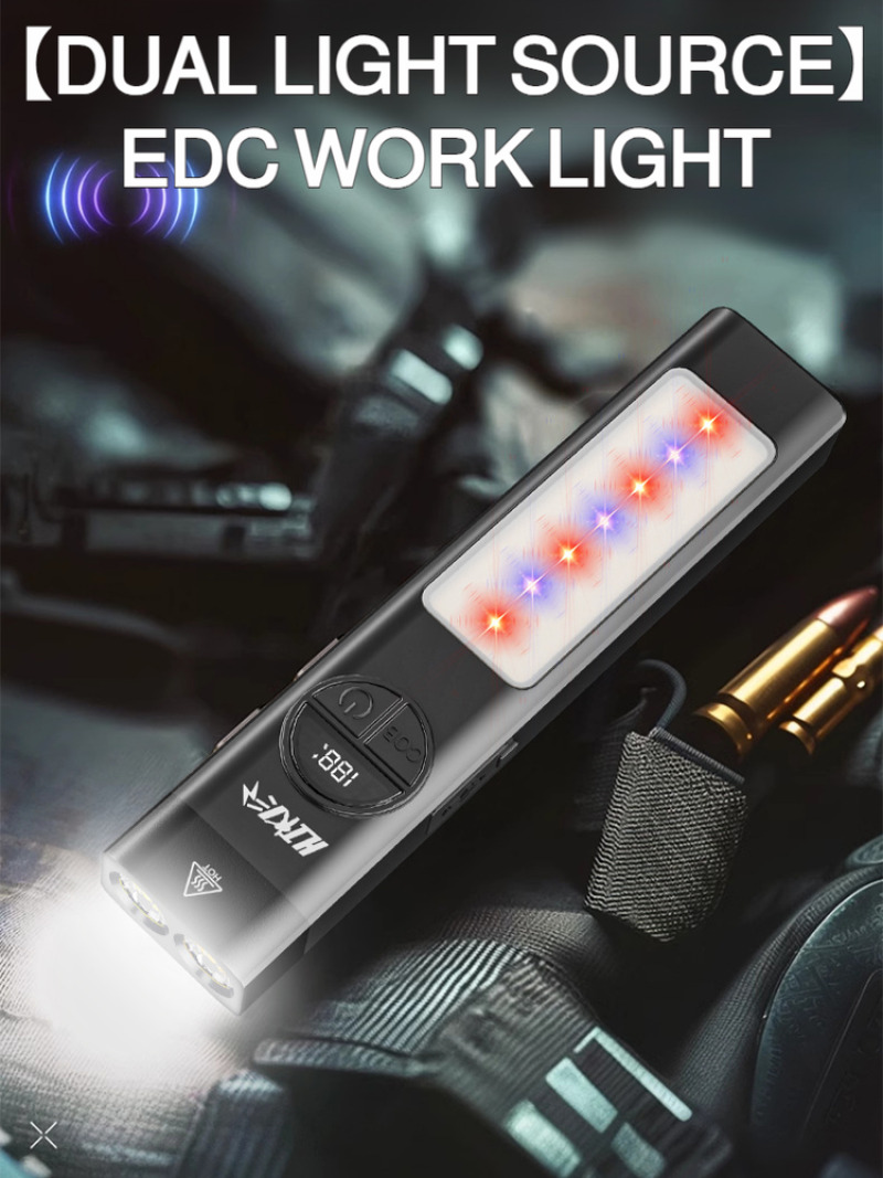 Multifunctional Flashlight Dua - Edc Car Carry 评论和价格